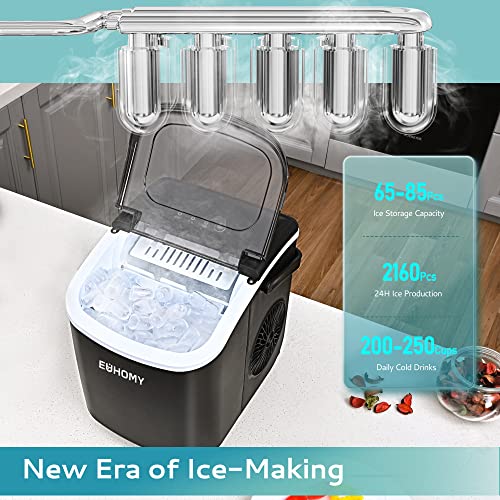 Portable Countertop Ice Maker with Basket and Scoop M334