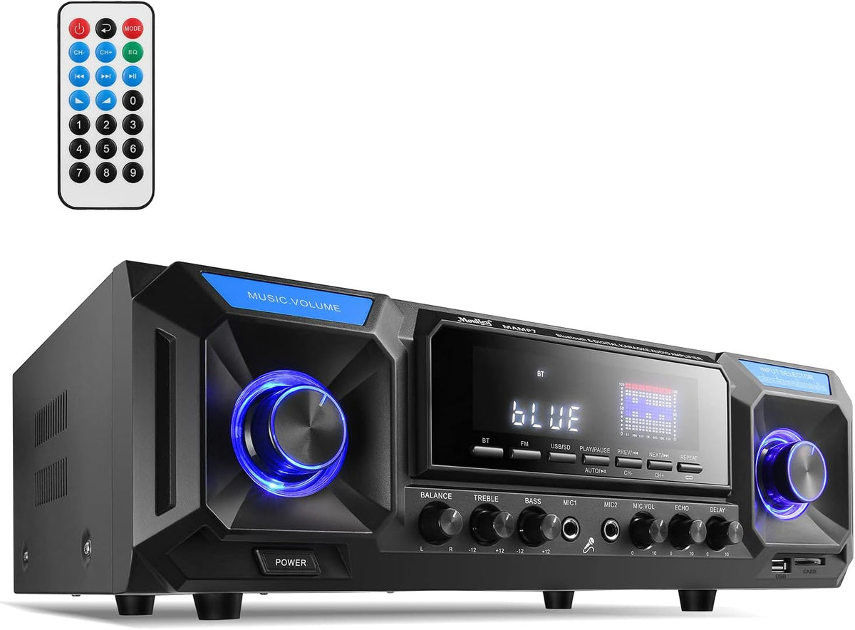 Home Audio Amplifier Stereo Receiver Bluetooth 2 Channel F901400