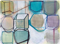 Abstract 3 Canvas Art 32x24 U628