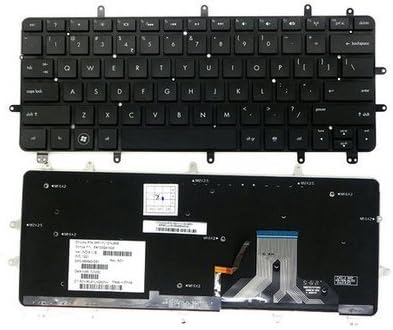 Replacement Backlit Laptop Keyboard US Layout Black U1934