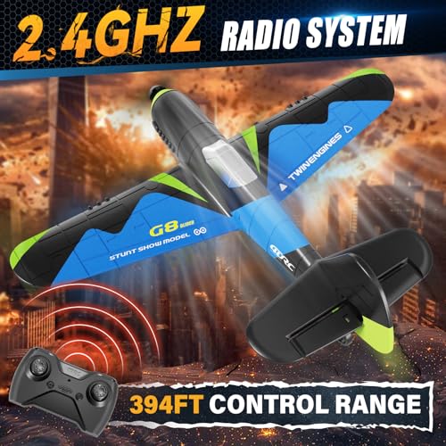 Foam RC Plane Remote Control Airplane with 6-Axis Gyro N5885