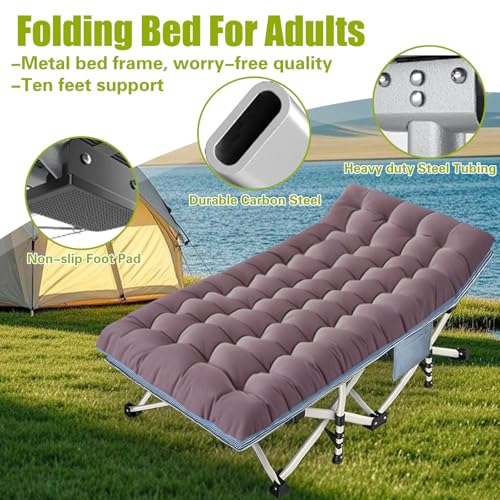 Oversize Camping Cot with Carry Bag F510