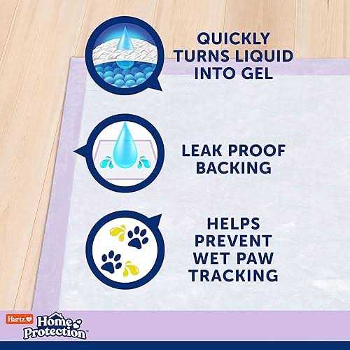 Lavender Scent Odor Eliminating Dog Pads M8866