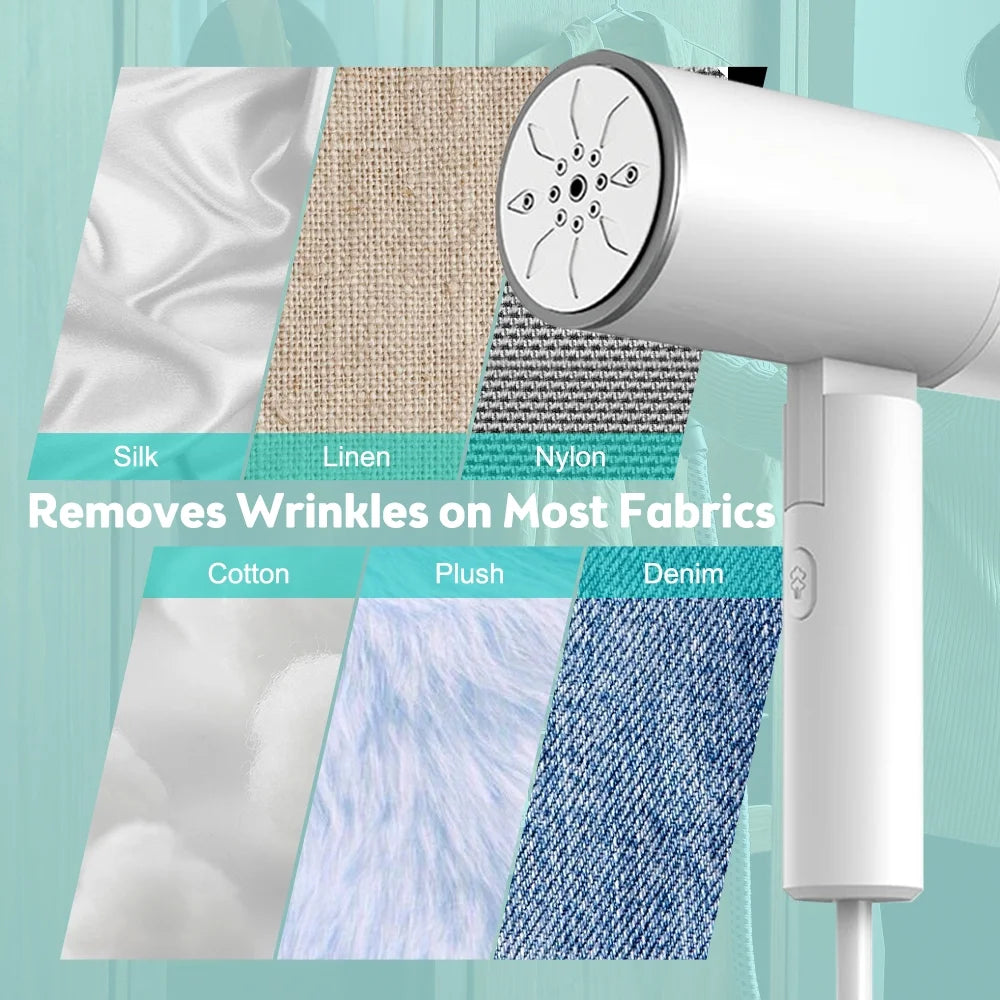 Foldable Handheld Fabric Steamer 1200W 200ml N576438