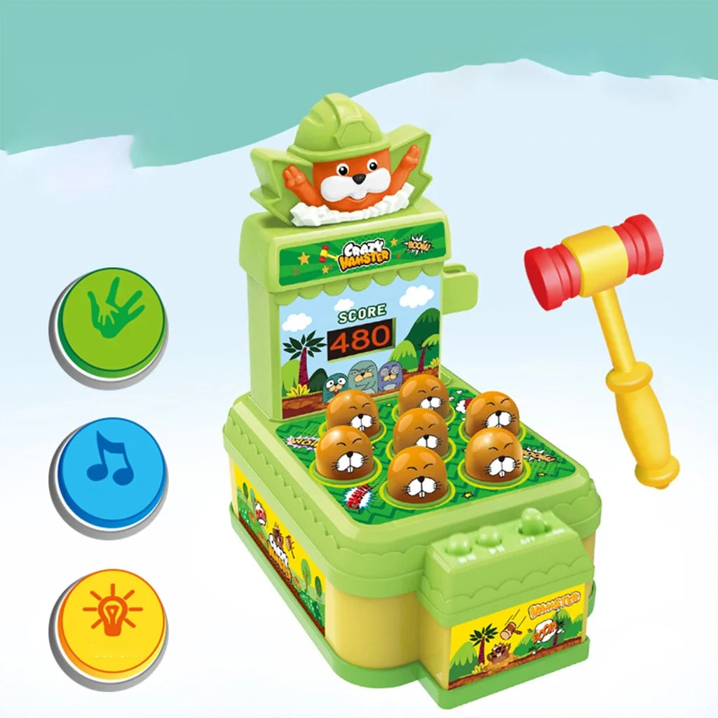 Whack A Mole Game Electronic Kids Board Games Arcade Game Boys Toys Y106806