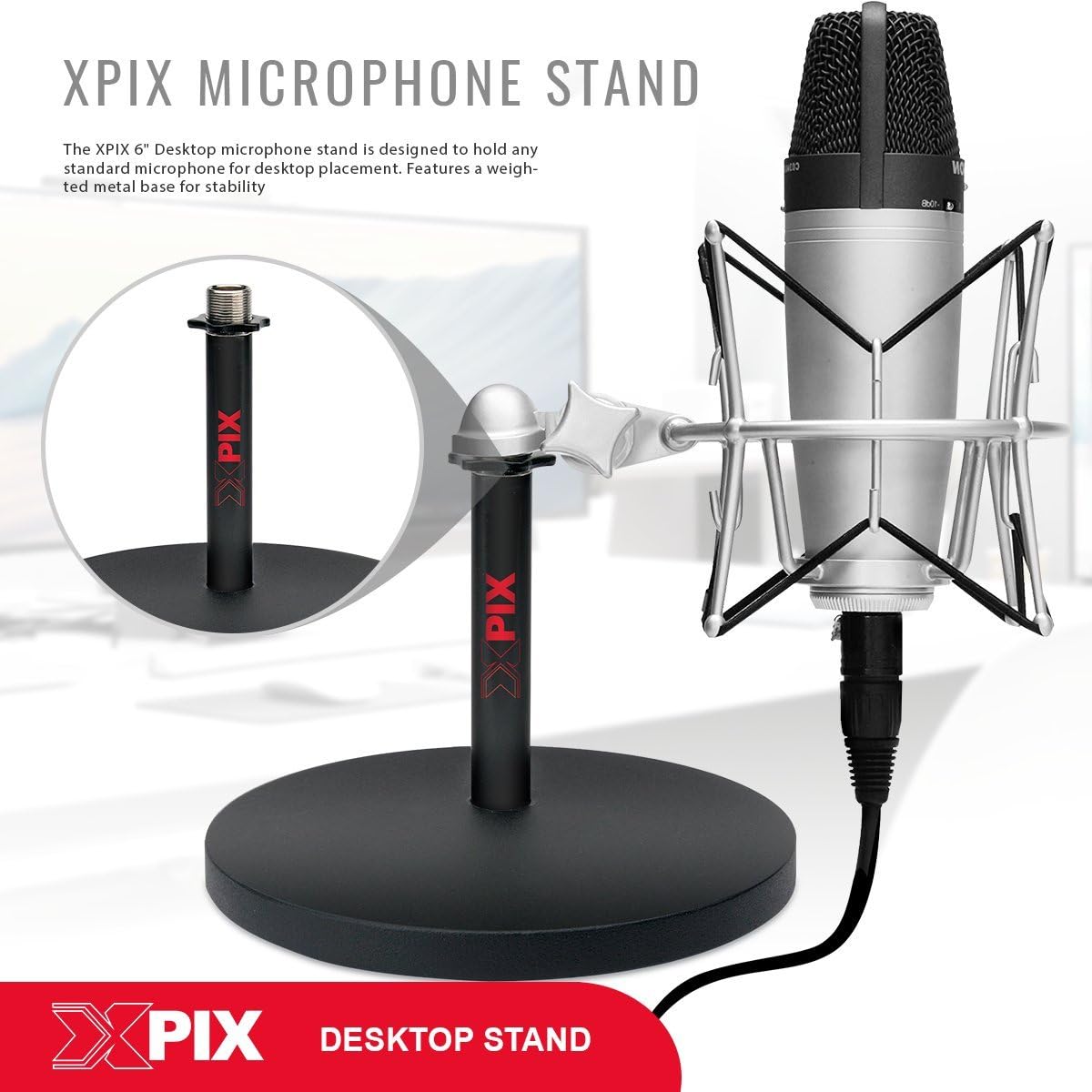 2x2 USB Recording System with Multimedia Reference Monitors and Microphone O2763