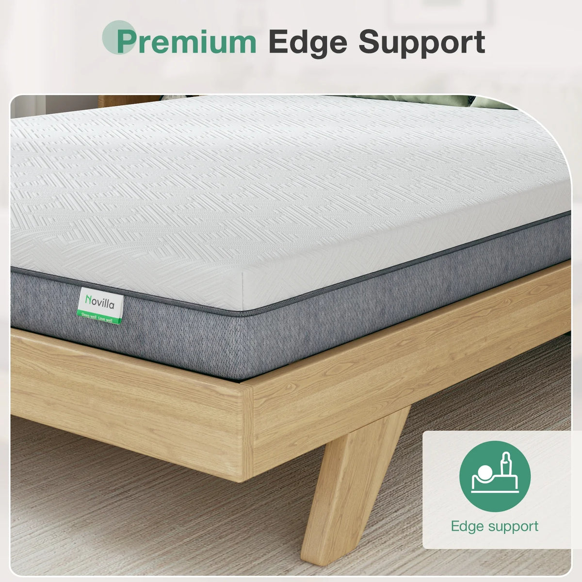 6'' Memory Foam Mattress Queen D368