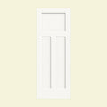 White Painted Smooth Molded Composite MDF Interior Door Slab G3456