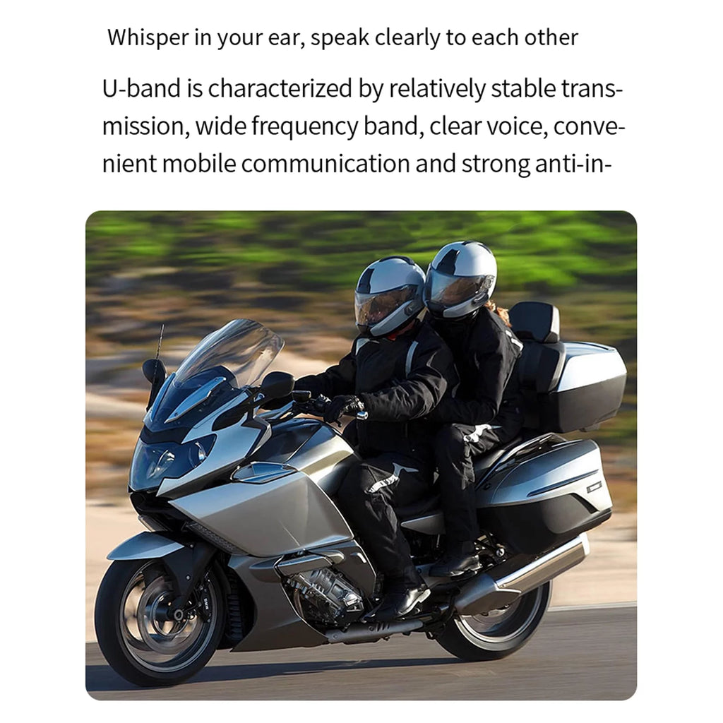 Waterproof Motorcycle BT Intercom Helmet BT Headset L3271