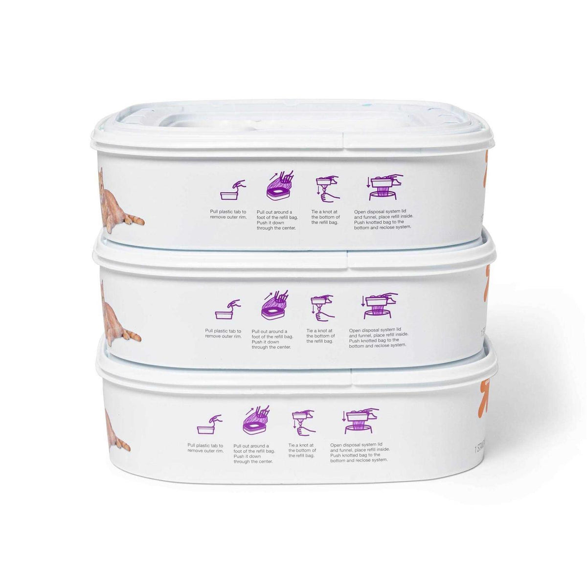 Litter Pail Refills Cat Waste M80481