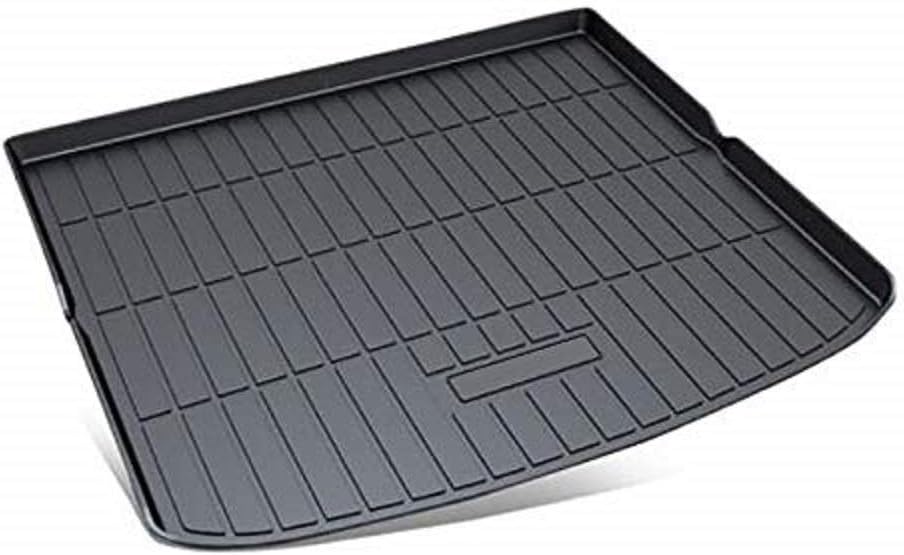 Cargo Liner Trunk Mat Cargo Tray Black Pack of 2 H93719