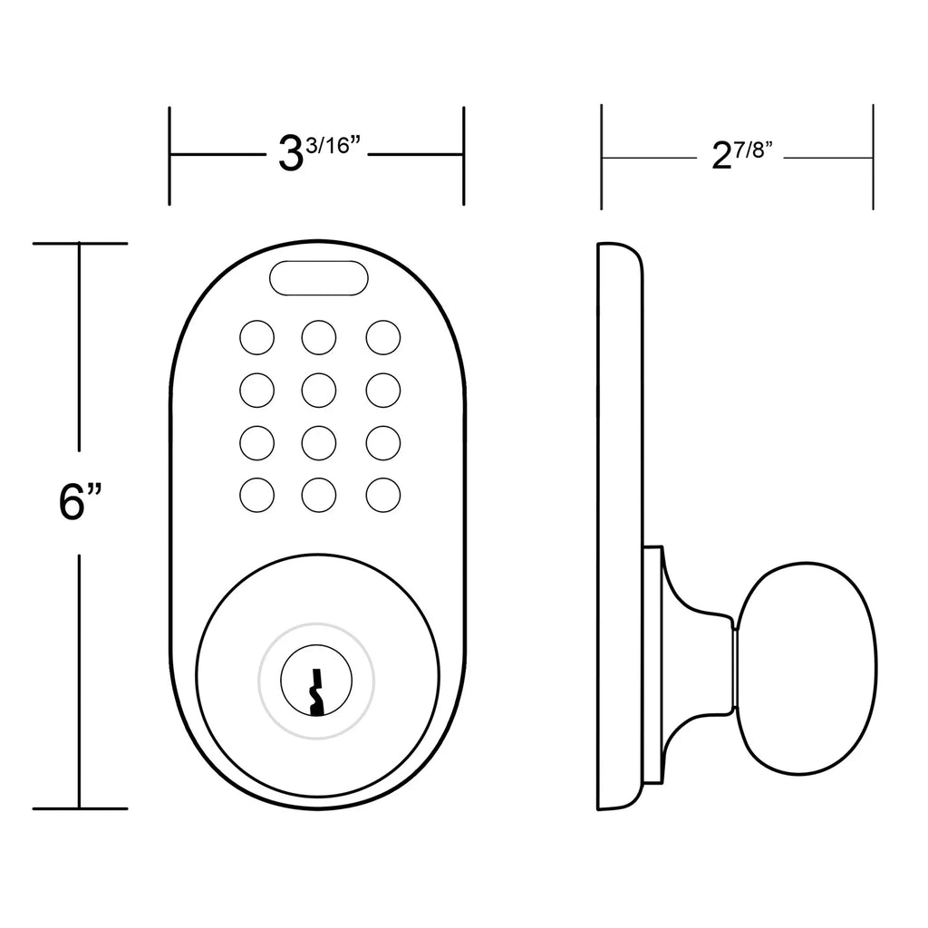 Interior Doorknob Satin Nickel O36011
