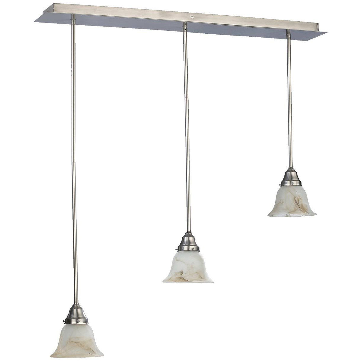 Satin Nickel Canopy P1647