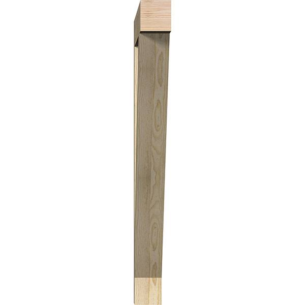 Traditional Block Rough Sawn Bracket, Douglas Fir V685