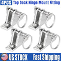316 Stainless Steel Top Deck Hinge Mount Fitting Hardware Marine Boat Bimini C844615