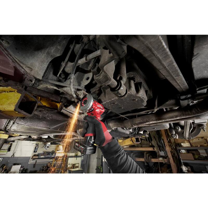 12V Cordless Brushless Cut Off Saw Kit with Ratchet V723