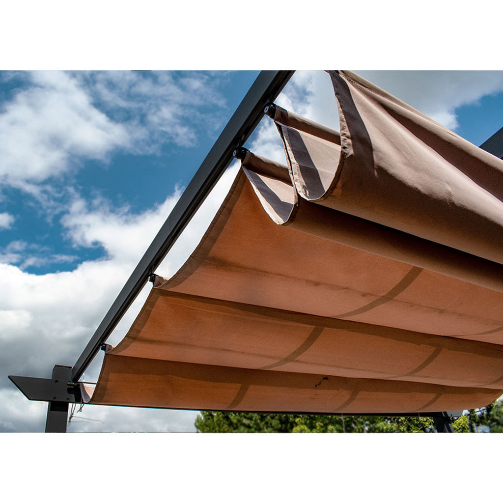 Sand 9 x 9 Feet Pergola Canopy Fabric Replacement A405655