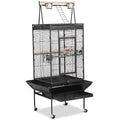 Black Iron Parrot Bird Cage E892