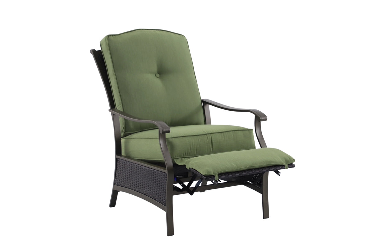 Steel Outdoor Recliner with Cushions L630260