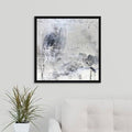 Black Floater Frame Painting on Canvas O928004
