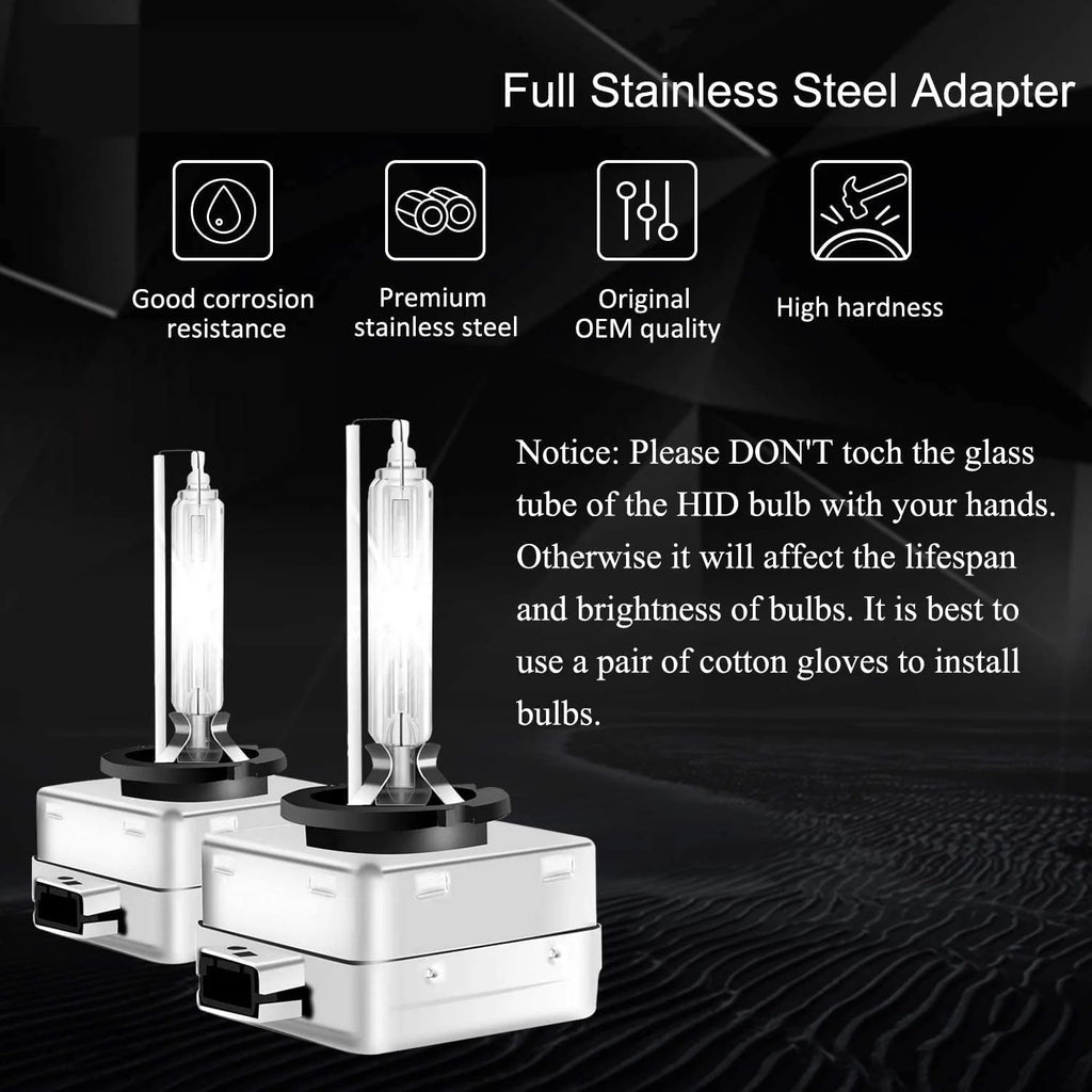 D3S HID Xenon Headlight Bulbs White R16726