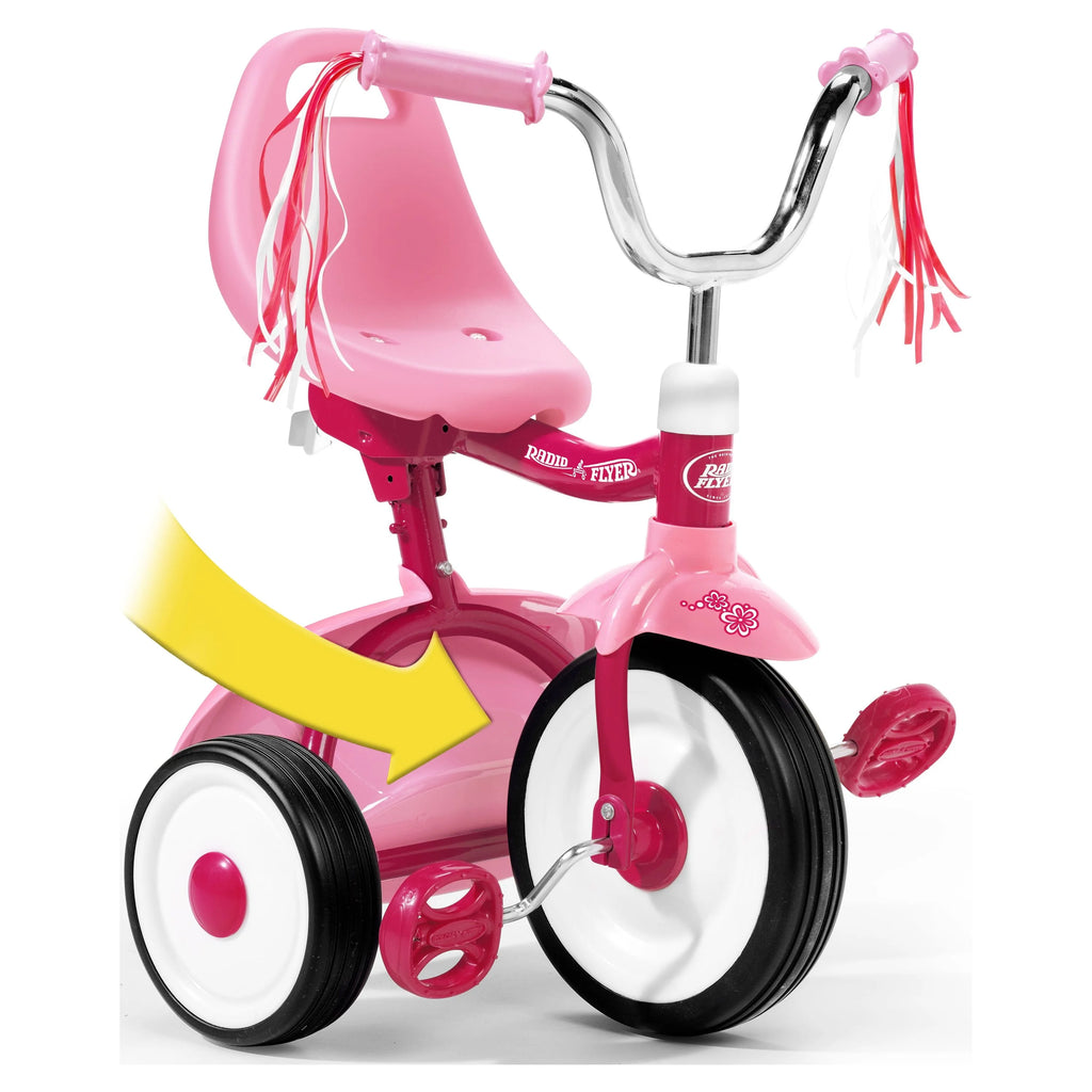 Red Folding Toddler Tricycle Y610373