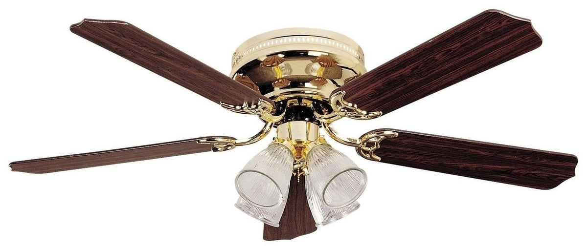 52x22 Ceiling Fan - Bright Brass Y423615