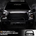 Matte Black Studded Mesh Bull Bar N8405