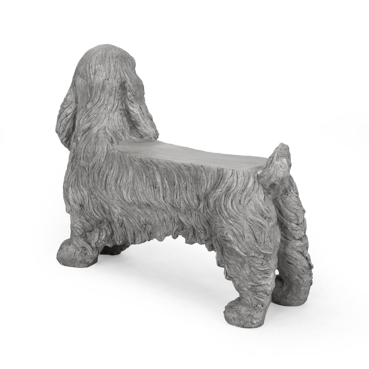 Gray Dog Bench B401121