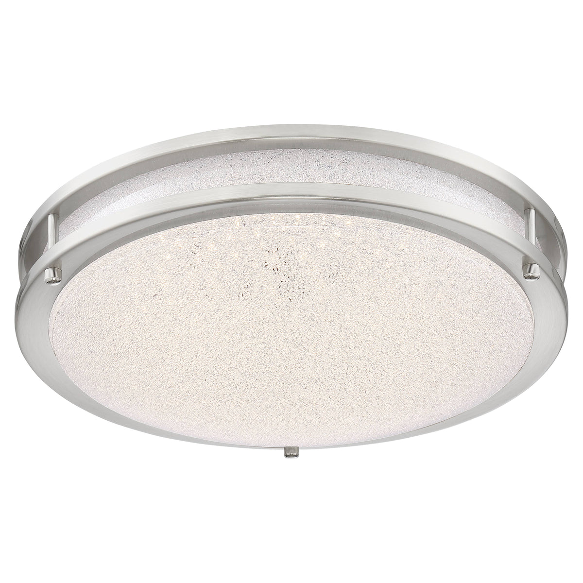 Brushed Steel Flush Mount M7928