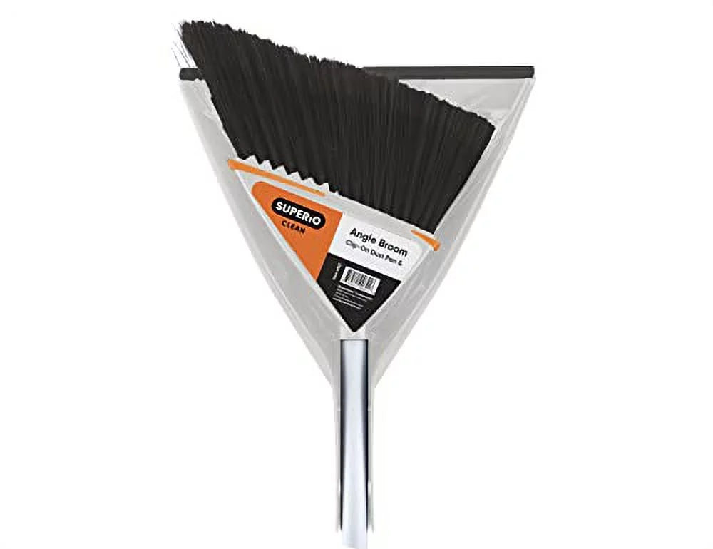 Angle Broom & Clip-on Dustpan E269273