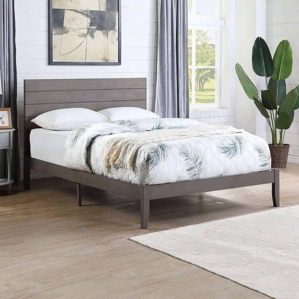 Queen Size Bed with Headboard M38789