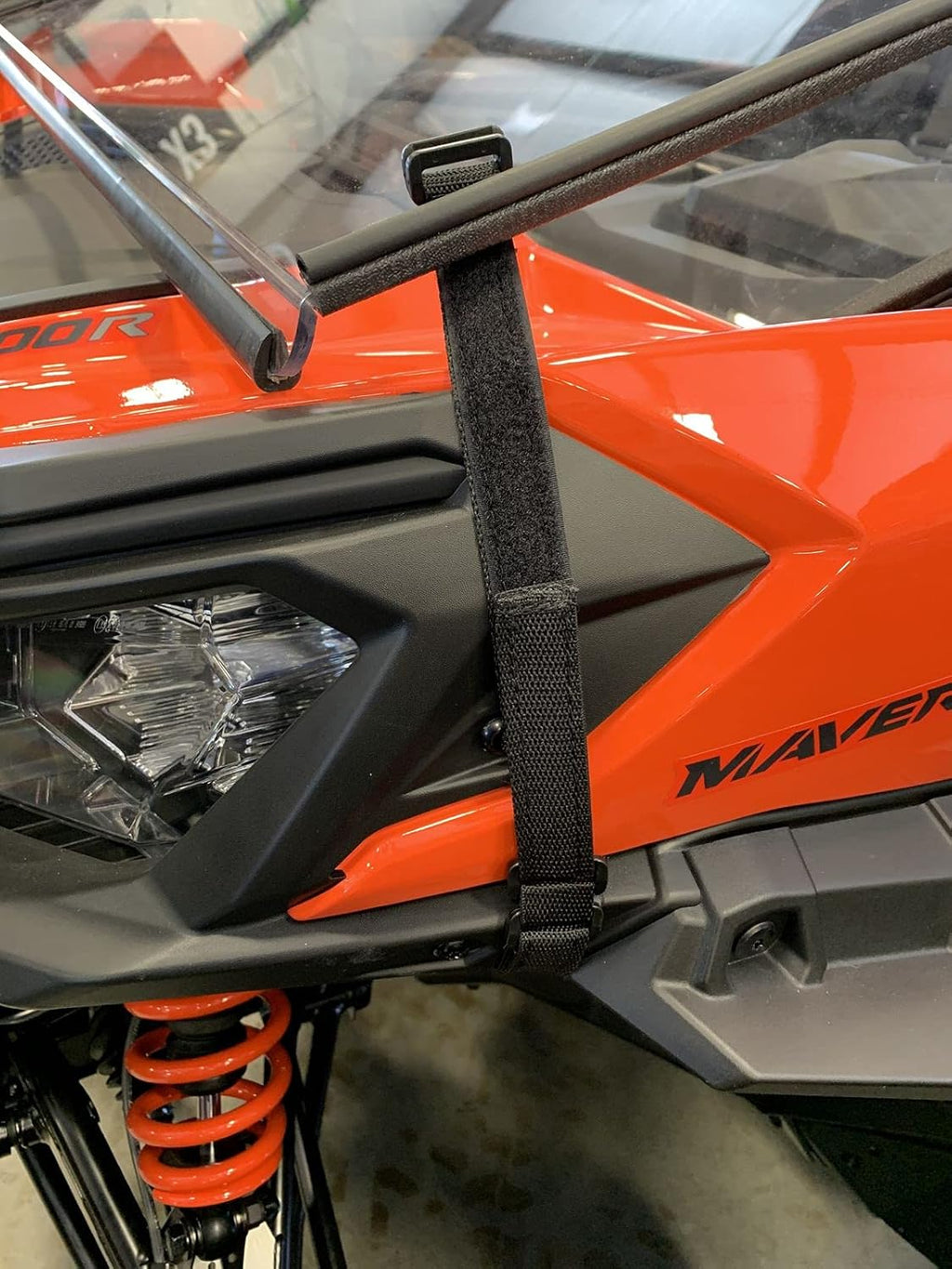 Full Folding Scratch Resistant Polycarbonate Windshield O567
