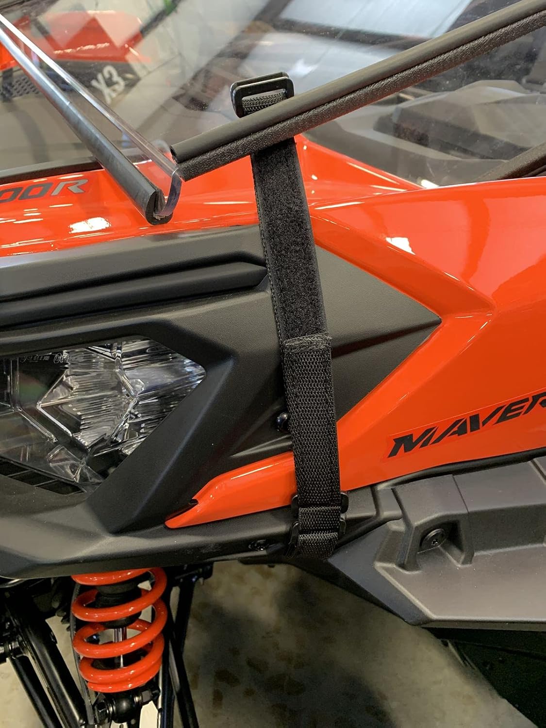 Full Folding Scratch Resistant Polycarbonate Windshield O567
