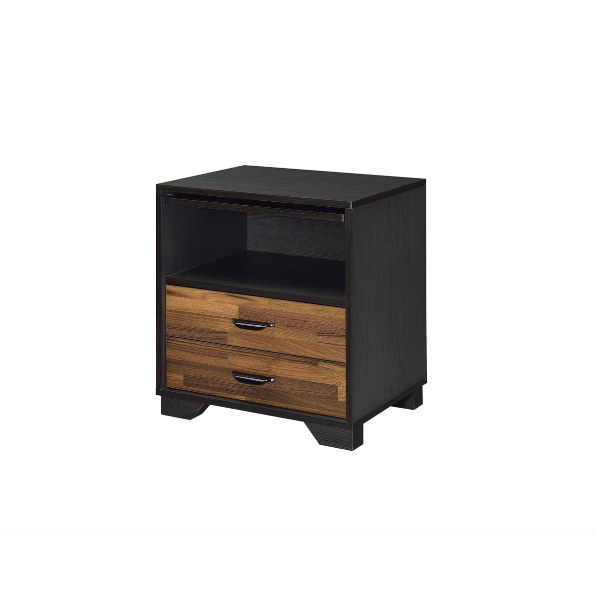 Walnut & Espresso Accent Table Q2134