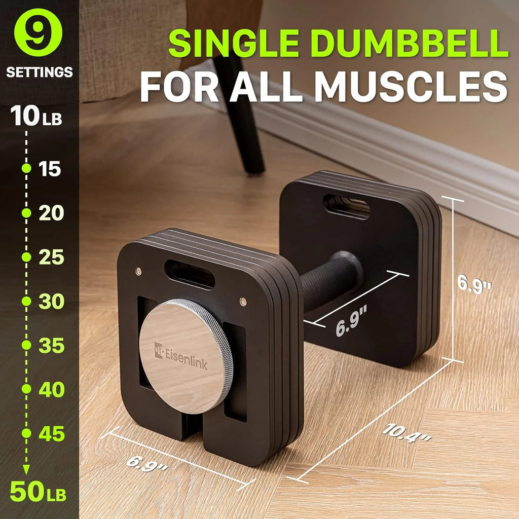 Adjustable Dumbbells 80lbs Pair 5 Pound Increments Q6247