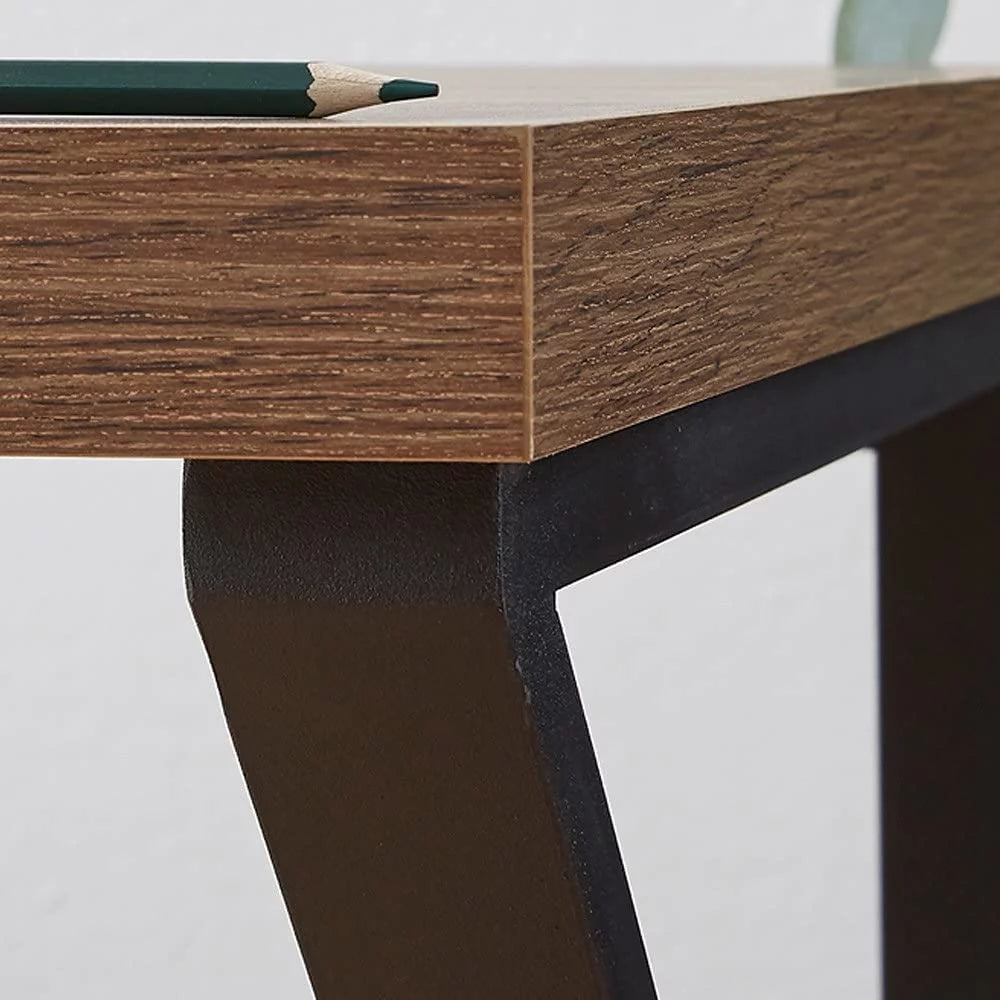 47 inch Metal and Wood Computer Desk R314394