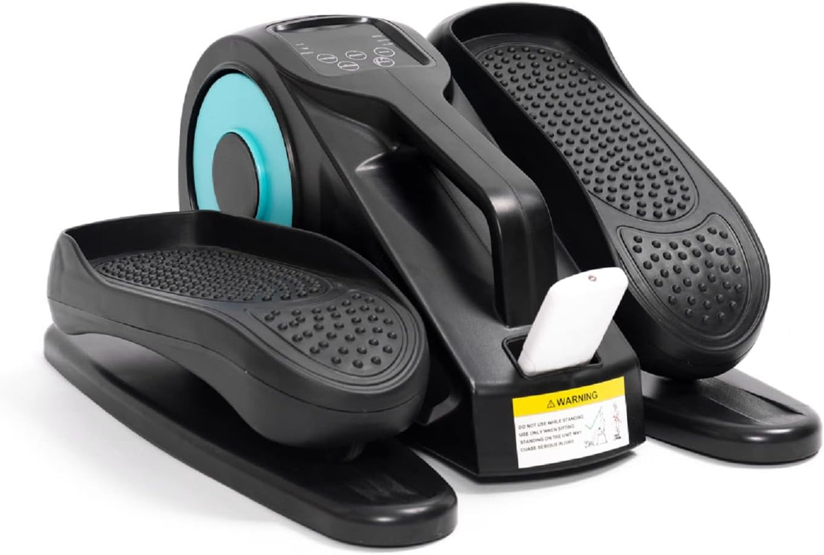 Compact Electric Elliptical Leg Exerciser with Remote & LCD Display M611