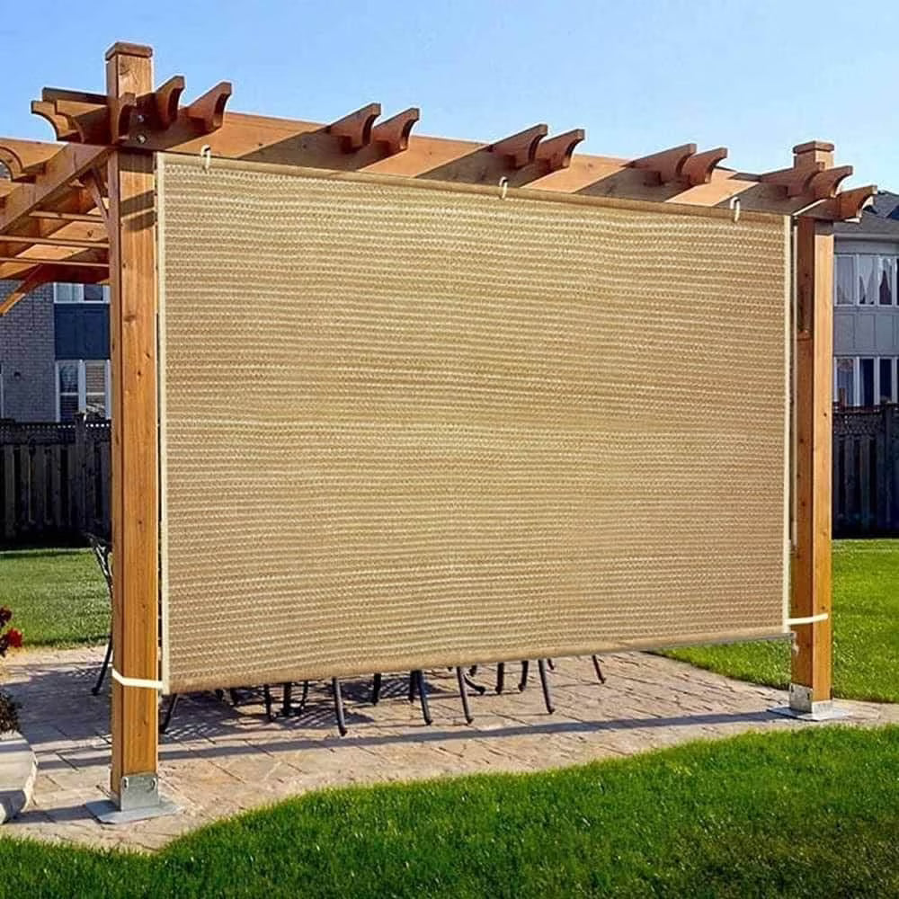 Garden Shade Fabric Vertical Side Wall Panel - 6ftx5ft Q47045