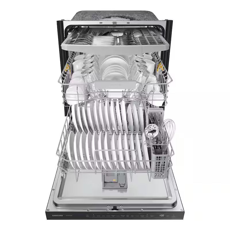Matte Black Steel Dishwasher R849