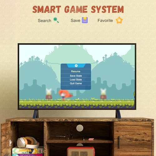 64GB Retro Gaming Console with Dual Wireless Controllers C7642