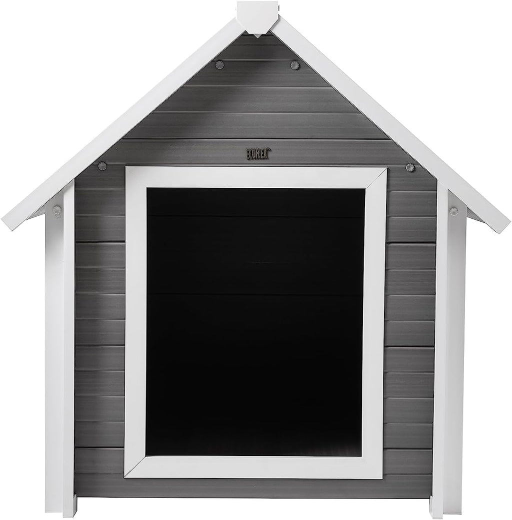 Extra Large Pet Dog House Outdoor Bunk Style Shelter Raised Floor K771