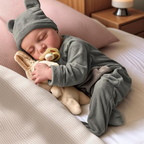 17-Inch Silicone Full Body Realistic Newborn Baby Dolls F45313