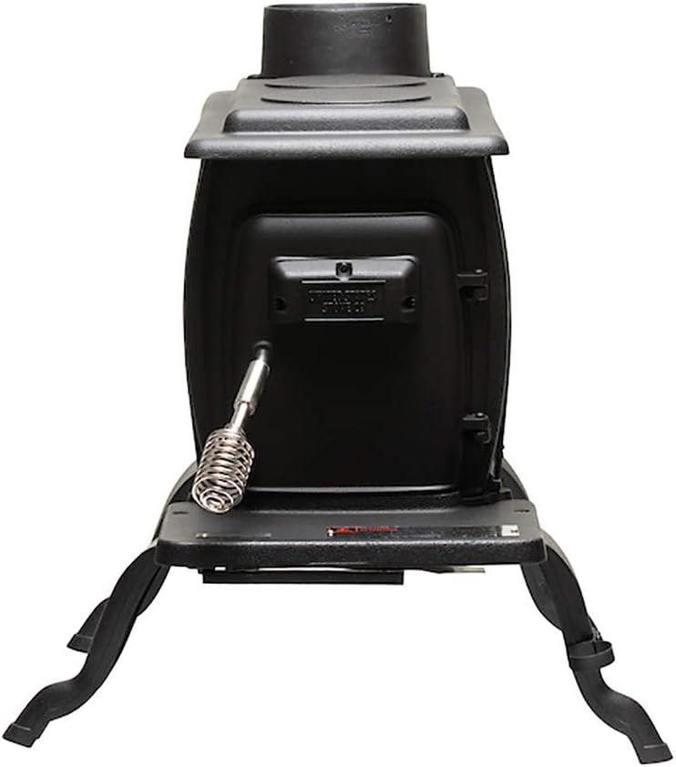 Black Cast Iron Wood Stove P405292