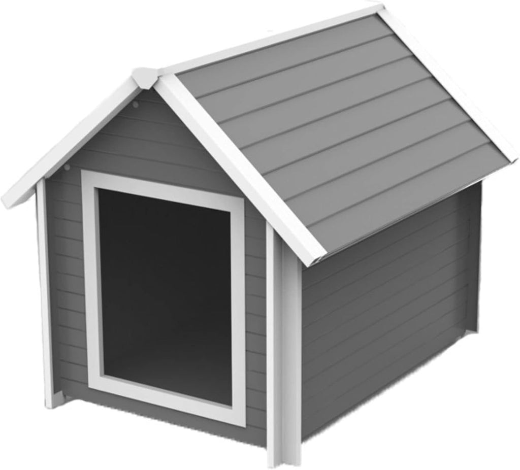 Extra Large Pet Dog House Outdoor Bunk Style Shelter Raised Floor K771