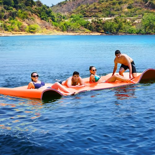 12 ft 3 Layer Tear Resistant XPE Foam Floating Water Mat B204975