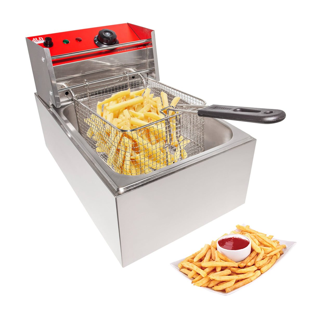 6 L Stainless Steel Electric Deep Fryer K85041