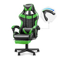 Pink Gaming Chair with Footrest V91196