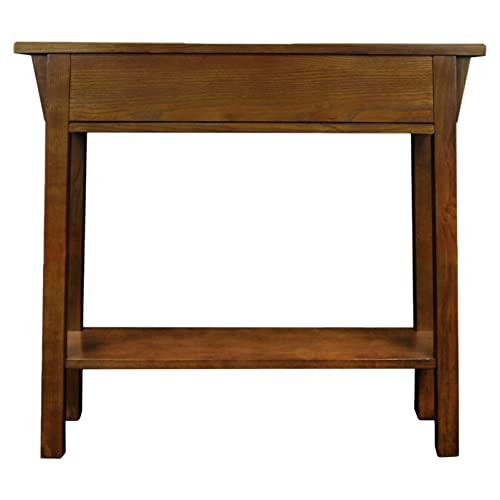 Medium Oak Wood Console Table D551460