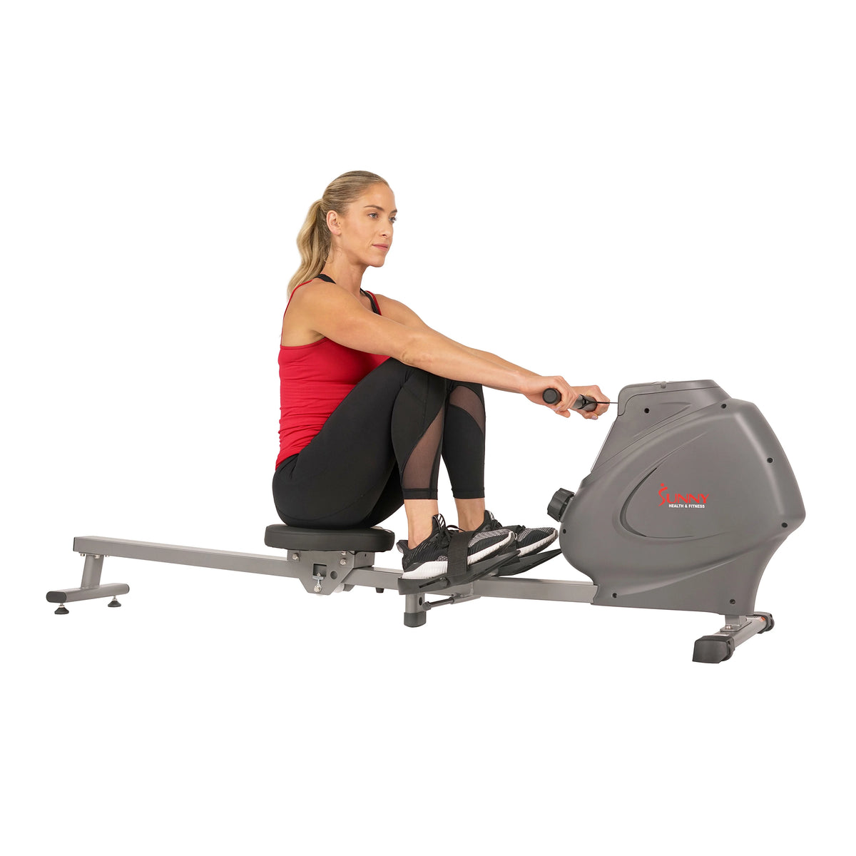 Magnetic Rowing Machine with LCD Monitor C150110
